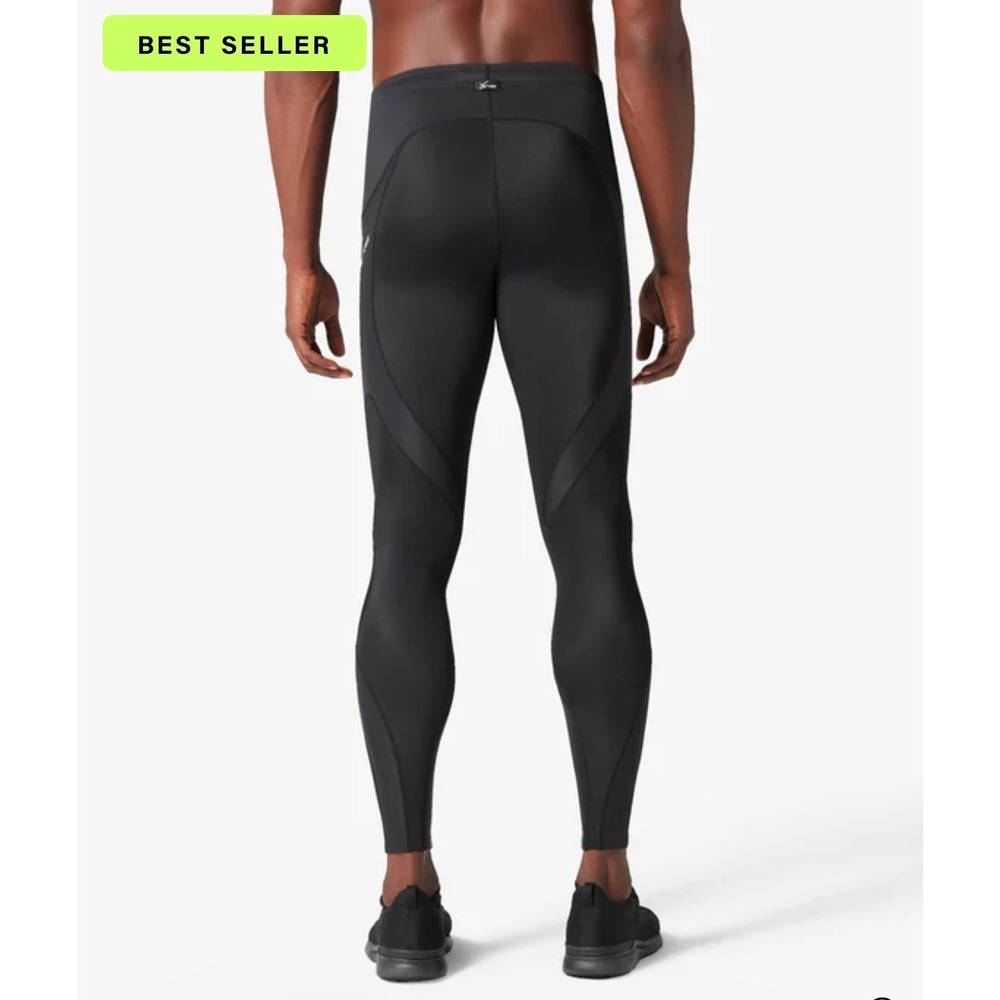 CW-X Stabilyx Joint Support Compression Tights Sports Black Small Men's - Picture 2 of 9